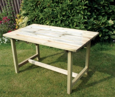 NEW CAROLINE TABLE WOODEN PRESSURE TREATED (1.6 x 0.76 x 0.74m)